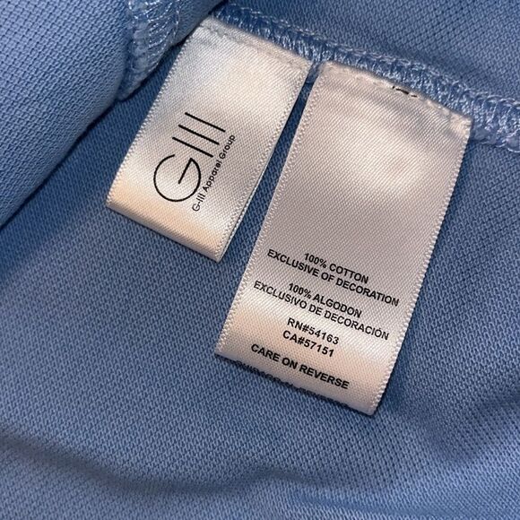 New Jimmy Buffet Margaritaville Carolina Blue Parrot Island Reserve Sweatshirt L - Picture 9 of 10